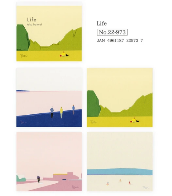 表現社 cozyca X 坂内拓 2025 秋季 便箋磚 (大Memo Pad)