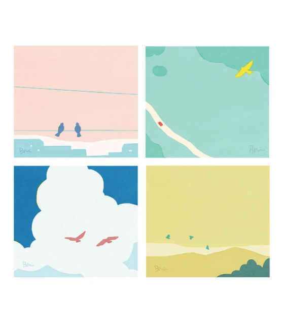 表現社 cozyca X 坂内拓 2025 秋季 便箋磚 (大Memo Pad)