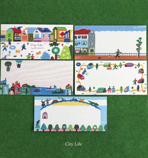 表現社 cozyca X 鈴木鳴海 2025 秋季 一筆箋(長形Memo Pad)