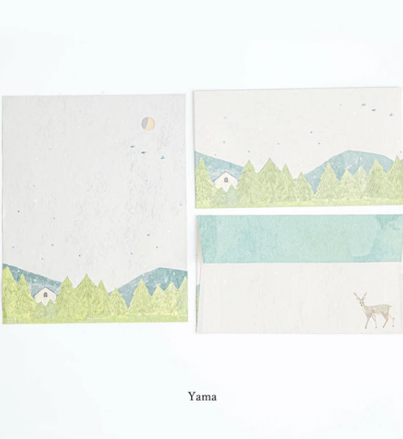 表現社 cozyca X 大森木綿子 2025 秋季 信封信紙套裝