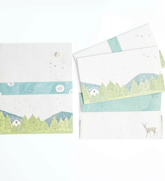 表現社 cozyca X 大森木綿子 2025 秋季 信封信紙套裝