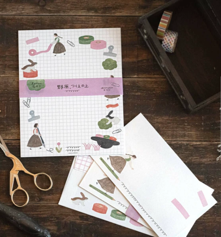 表現社 cozyca X Necktie 信封信紙套裝