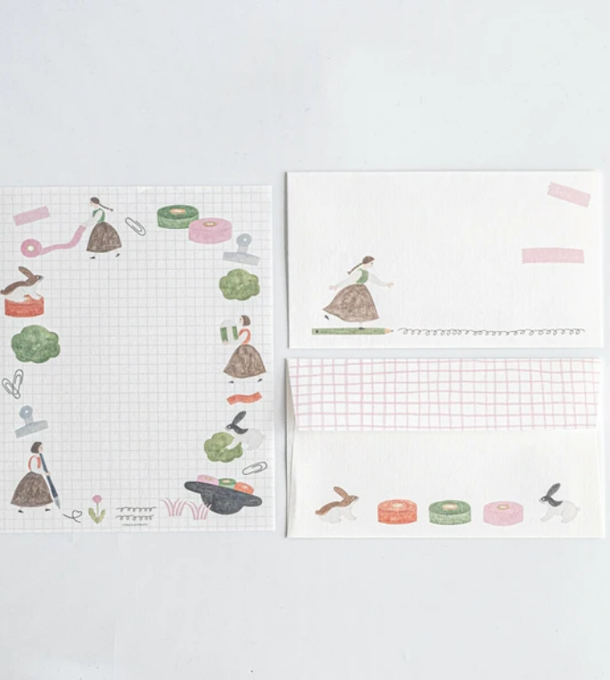 表現社 cozyca X Necktie 信封信紙套裝