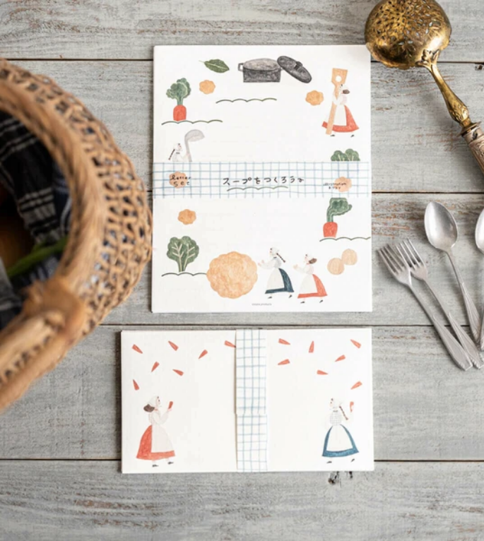 表現社 cozyca X Necktie 信封信紙套裝