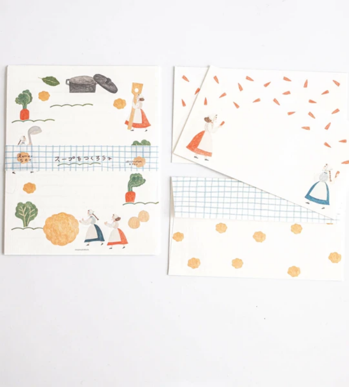 表現社 cozyca X Necktie 信封信紙套裝