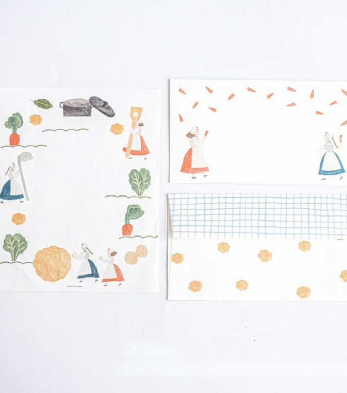 表現社 cozyca X Necktie 信封信紙套裝