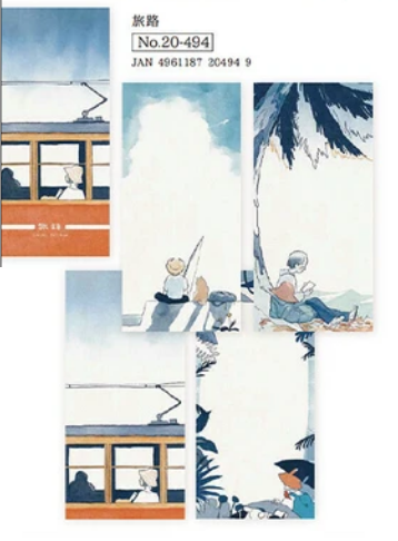 表現社 cozyca 旅行 一筆箋(長形Memo Pad)