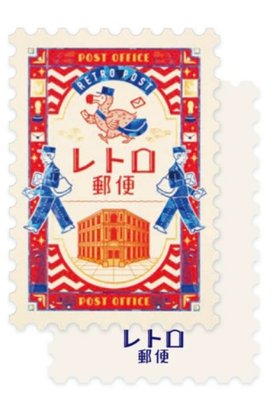 ROKKAKU X オビワン（ob1toy） 郵票系列 燙印明信片