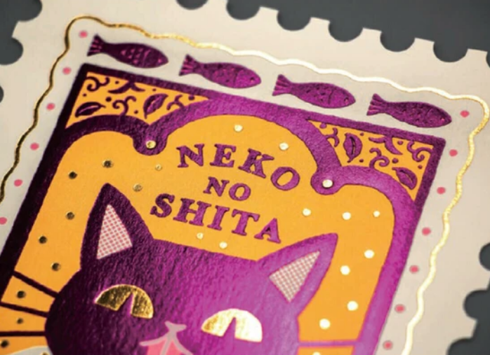 ROKKAKU X オビワン（ob1toy） 郵票系列 燙印明信片