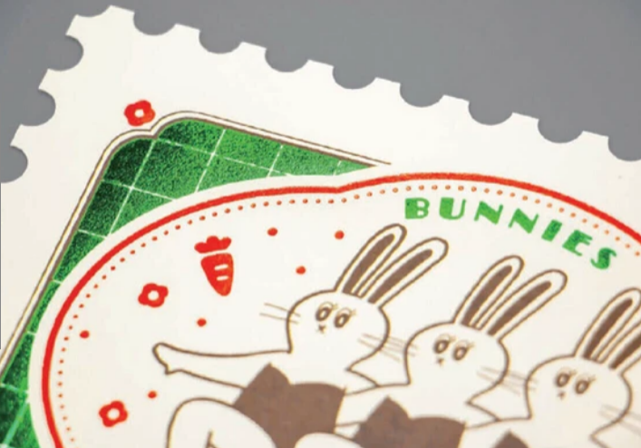 ROKKAKU X オビワン（ob1toy） 郵票系列 燙印明信片