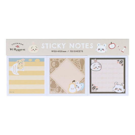 日本小可愛 ちいかわ (Chiikawa) Usagi x momonga 兔哥 x 小桃鼠 sticky notes