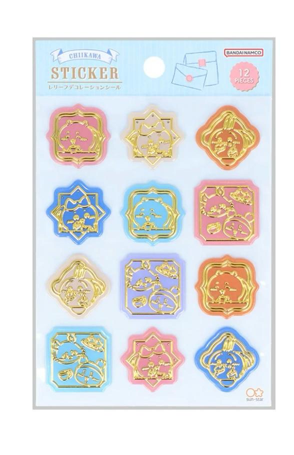 Chiikawa下午茶系列 - 仿封蠟章貼紙
