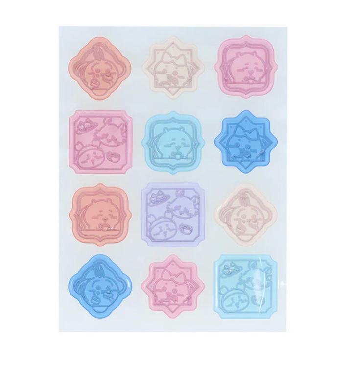 Chiikawa下午茶系列 - 仿封蠟章貼紙