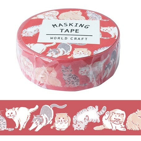 World Craft 動物系列masking tape