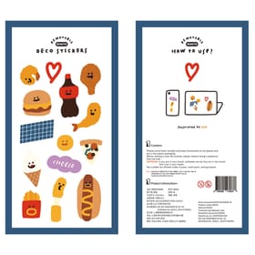 韓國Bonito快餐店食物貼紙🍗